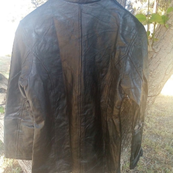 Leather Works Men's Leather Jacket Size XL - Picture 2 of 8